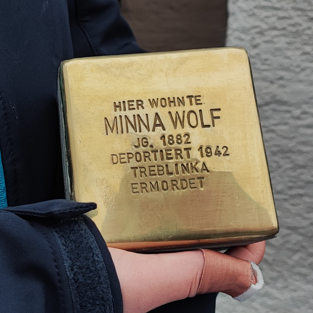 Stolpersteinverlegung 12