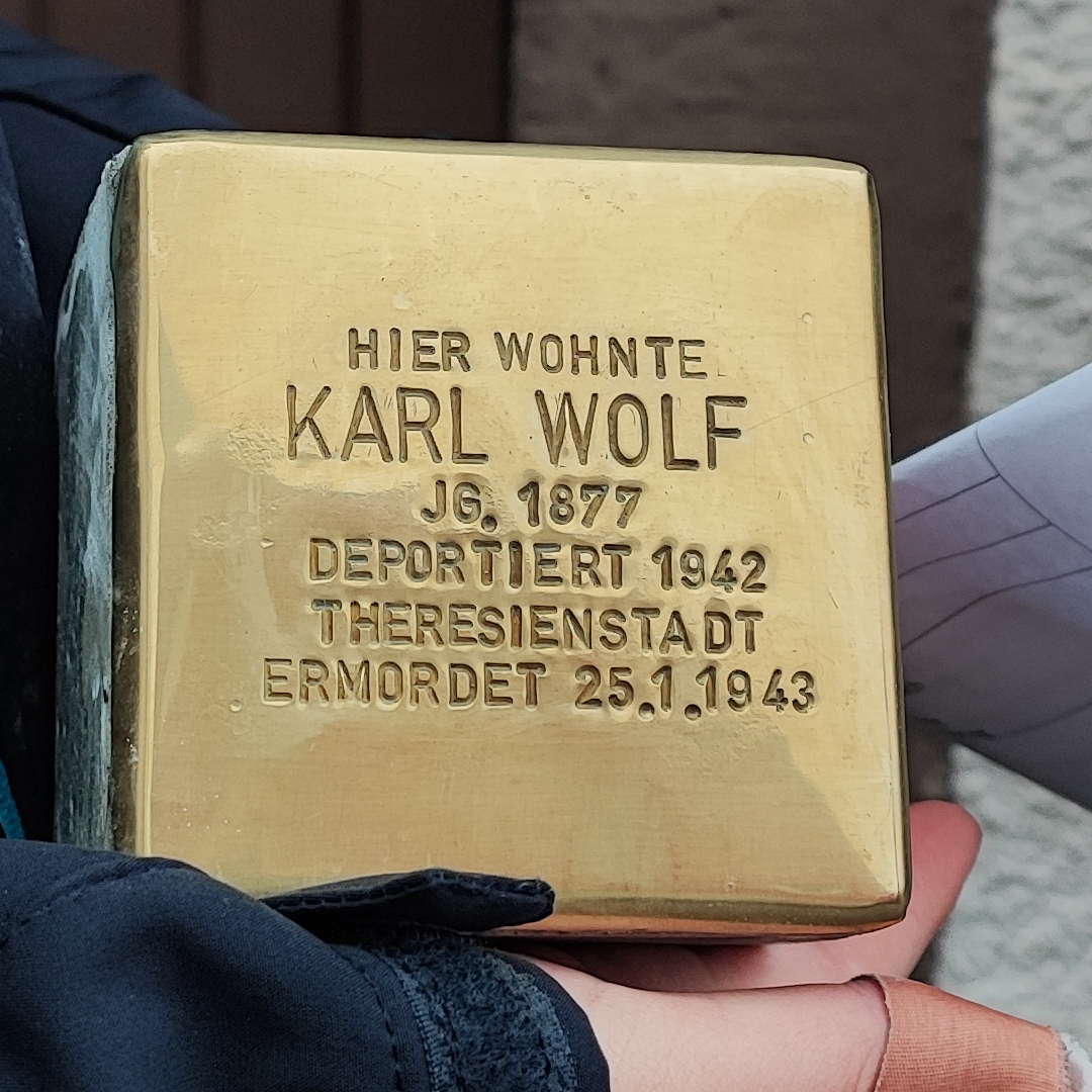 Stolpersteinverlegung 13
