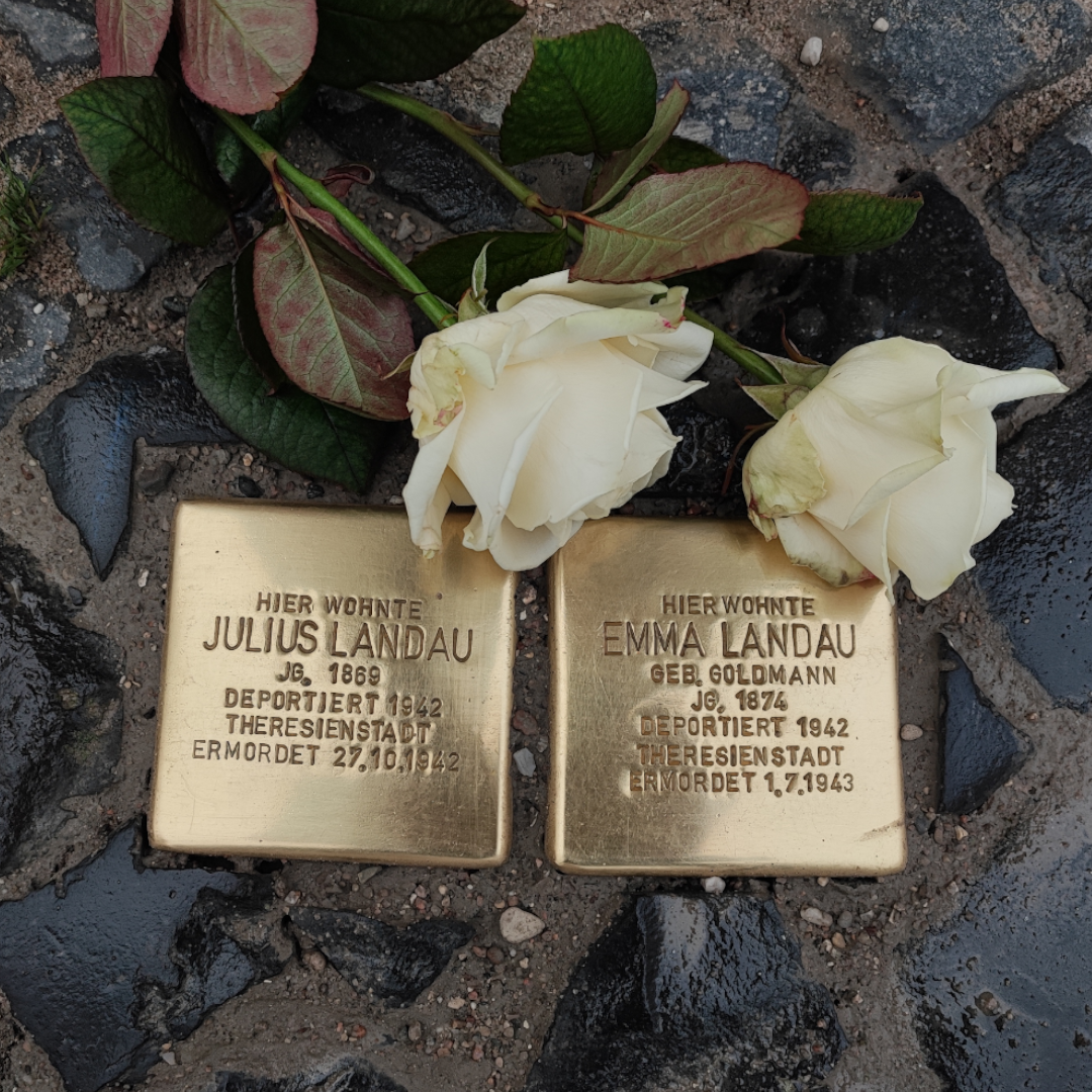 Stolpersteinverlegung 14